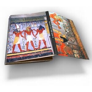 Lot Of 18 Vintage Egyptian Postcards Tomb Of Ramses Merenptah Saptah New